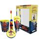 Marvel Spiderman Dental Gift Set for Kids - Battery Powered Electric Toothbrush, Mint-Flavoured Toothpaste (75ml), Coin Purse & Multi-Purpose Beaker| Toothbrush Set for Children Ages 4+