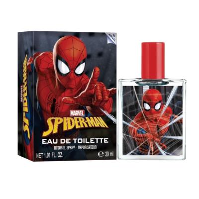 Marvel Spiderman Eau de Toilette Natural Perfume Spray, Vegan and Dermatologically tested EDT fragrance Spray for Kids, 30ml