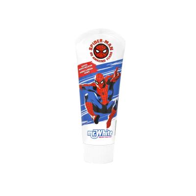 Marvel Spiderman Kids Toothpaste – Fresh Mint Flavour, Fluoride & Calcium for Strong Teeth, Cavity Protection & Healthy Gums, Sugar-Free, Ages 3+, 75ml