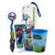 Super Mario Kids Toothbrush Set – Toothbrush with Soft Bristles, Strawberry Toothpaste & Multi-Purpose Beaker for Children 3+