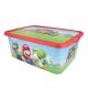 Super Mario Kids Storage Boxes 13L – BPA-Free Plastic – Keeps Kids Rooms Tidy, 39 x 29 x 15 cm (Medium)
