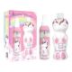 Eau My Unicorn Scent Gift Set, Includes Natural Eau de Cologne Body Spray (200 ml) and 2 in 1 Shower Gel and Shampoo (400ml), Dermatologically Tested, Vegan and FSC Approved Gift Set for Kids