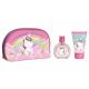 Unicorn Kids Perfume Gift Set, Eau de Toilette (50ml), Shower Gel (100ml) & Travel Toiletry Bag, Natural, Vegan & Dermatologist-Tested