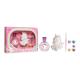 Eau My Unicorn Kids Gift Set – Includes Eau de Toilette Perfume (50 ml), Paintable Unicorn Figurine & Paint Pack – Vegan & Dermatologically Tested – Enchanting Fruity Floral Scent – Best Gift for Kids