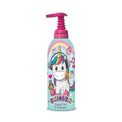 Unicorn Melodies: 2 in 1 Kids Shower Gel and Shampoo | Suitable for 3+ Years Kids - 1 Litre