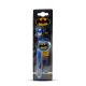 Batman Superhero Little Teeth Toothbrush for Kids with Soft Rounded Bristles, Comfortable Handle Grip and Protection Cap for Children Ages 3+