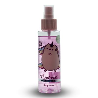 Pusheen The Cat Body Mist for Girls - Strawberry Fragrance - Long-Lasting Scent, Fun Fruity Perfume Spray for Adults and Kids Aged 6+, 100ml