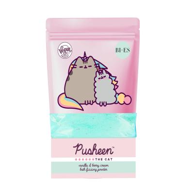 Pusheen the Cat Vegan Bath Bomb Set for Kids | Vanilla & Berry Cream Flavour | 55 grams per Bath Bomb - Pack of 6
