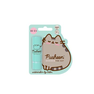 Pusheen the Cat Vegan Watermelon Flavoured Kids Lip Balm with Moisturising & Nourishing Formula
