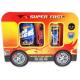 Hot Wheels Super Fast Bath Time Kids Gift Set - Refreshing 2 in 1 Shower Gel & Shampoo (250ml), Vibrant Bath Paint (60ml) & Hot Wheels Key Chain for Kids, Paraben-Free & For Sensitive Skin, Age 3+