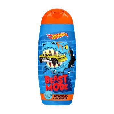 Hot Wheels Beast Mode 2 in 1 Kids Shower Gel & Shampoo | Suitable for 3+ Years Kids - 250 ml