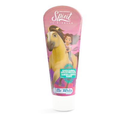 Spirit Kids Toothpaste – Fresh Mint Flavour, Fluoride & Calcium for Strong Teeth, Cavity Protection & Healthy Gums, Sugar-Free & Safe for Ages 3+, 75ml