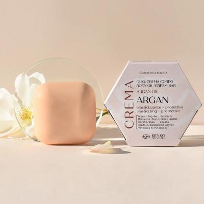 Senso Naturale Solid & Smooth Body Oil - Argan Oil with Vitamin E | Vegan with 100% Natural Ingredients
