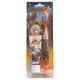 Jurassic World Kids Toothbrush Travel Set Contains Strawberry Flavour Toothpaste and Toothbrush with Soft Bristles for Children 3+