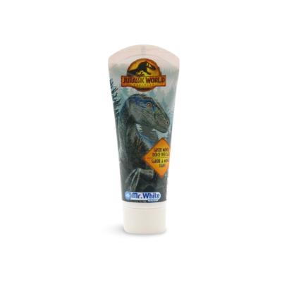 Jurassic World Kids Toothpaste – Fresh Mint Flavour, Fluoride & Calcium for Strong Teeth, Cavity Protection & Healthy Gums, Sugar-Free & Safe for Ages 3+, 75ml