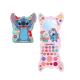 Disney Stitch Kids Make-Up Palette – Complete Cosmetic Kit with Eye Shadow, Blusher, Lip Gloss, Mirror & Brush| Safe, Non-Toxic Beauty Gift Set for Girls
