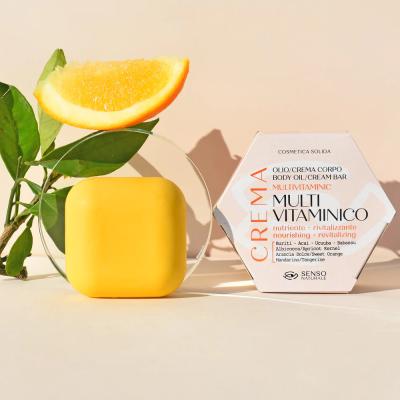 Senso Naturale SOLID BODY OIL - REVITALIZING MULTIVITAMIN- 100% Natural Ingredients