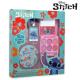 Disney Stitch Kids Perfume & Make-Up Gift Set – Natural Eau De Toilette (20ml), Lip Gloss Palette with Brush & Stitch Mirror – Long-Lasting, Travel-Friendly & Best Gift for Any Occasion & Everyday Use