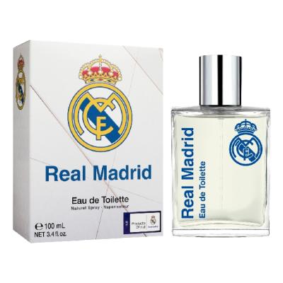 Real Madrid Eau de Toilette Natural Perfume Spray, Vegan and Dermatologically tested EDT Spray for Teenager, 100ml