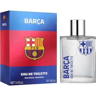 FC Barcelona Eau de Toilette Natural Perfume Spray, Vegan and Dermatologically tested EDT Spray for Teenager, 100ml
