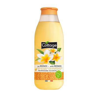 Cottage Shower Oil with Monoi – 97% Natural Ingredients, Body Wash for Dry & Sensitive Skin, pH Neutral, Dermatologist-Tested, Biodegradable, Paraben & SLS-Free, 560ml