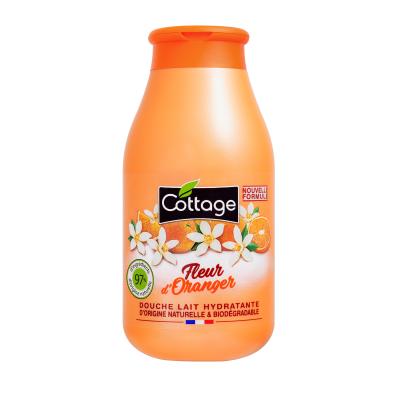 Cottage Orange Blossom Shower Milk – Moisturising Body Wash with 97% Natural Ingredients, pH Neutral, Dermatologist-Tested for Sensitive Skin, 250ml