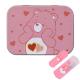 Care Bears Glitter Effects Plasters in Metal Tin Box, Two Sizes with Cute Care Bears Design, Easy Removal & Skin-Friendly, Breathable Adhesive, 24 Plasters