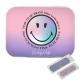 Smiley World Glitter Effects Plasters in Metal Tin Box, Two Sizes with Cute Smiley Design, Easy Removal & Skin-Friendly, Breathable Adhesive, 24 Plasters