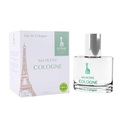 Sophie La Girafe My Little Eau de Cologne Natural Perfume Spray, Vegan and Dermatologically tested EDC Fragrance for Kids Age 5+, 50ml