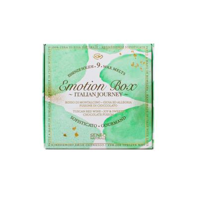 EMOTION BOX -  9 WAX MELTS GIFT BOX 100% Natural Soy Wax - GOURMAND