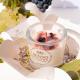 Senso Naturale Aromatherapy 100% Soy Wax Candle & Wooden Wick, Red Wine 5oz
