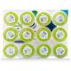 Ecosecure Sanitising Wet Wipes Capsule - Disposable Pocket Travel Sized Capsules Wipes - Alcohol Free - Suitable for Sensitive Skin & Surface Cleaning - Dermatologically Tested (Pack of 12)