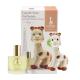 Sophie La Girafe Perfume Gift Set, Contains Natural, Vegan & Dermatologically Tested Scented Skincare Water Perfume for Newborn Baby Age 0+, 50ml and Soft Plush Toy