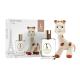 Sophie La Girafe Perfume Gift Set, Contains Natural, Vegan & Dermatologically Tested Eau de Toilette Perfume for Kids Age 5+ & Mothers, 100ml and Soft Plush Toy