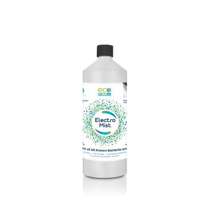 Ecosecure Electrostatic Mist Alcohol Free Disinfectant Liquid Sanitiser - 1 Litre