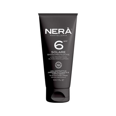 NERA SPF 6 Sunscreen Body Lotion – Lightweight UVA - UVB Protection with Black Myrtle & Volcanic Stone Extracts, Hydrating, Water-Resistant, Antioxidant-Rich & Paraben-Free, 100ml