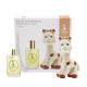 Sophie La Girafe Perfume Gift Set, Contains Natural, Vegan & Dermatologically Tested Scented Skincare Water Perfume for Newborn Baby Age 0+, 100ml and Soft Plush Toy