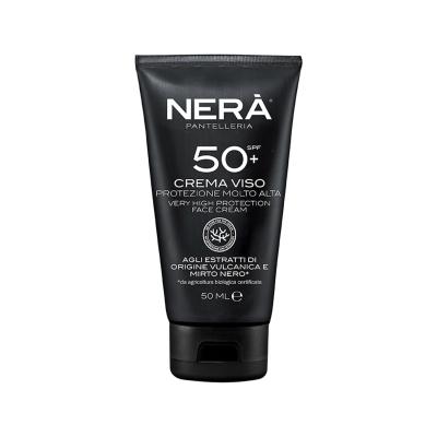 NERA SPF 50 Sunscreen Face Cream – High UVA-UVB Protection, Hydrating & Non-Greasy with Shea Butter, Vitamin E & Black Myrtle Extract, Water-Resistant & Dermatologically Tested, 50ml