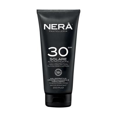 NERA SPF 30 Sunscreen Body Lotion – Lightweight UVA-UVB Protection with Black Myrtle & Volcanic Stone Extracts, Hydrating, Water-Resistant, Antioxidant-Rich & Paraben-Free, 200ml