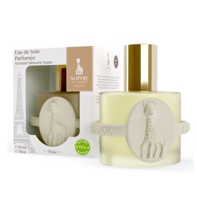 Sophie La Girafe Eau Fraiche Natural Perfume Spray, Baby-Safe, Vegan and Dermatologically tested Alcohol-Free Skincare Scented Water for Newborns Age 0+, 50ml