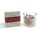 Senso Naturale Red Wine Scented Aromatherapy Candle – Vegan & Natural Soy Wax with Wooden Wick for Long-Lasting Burn & Relaxing Ambiance, 150ml