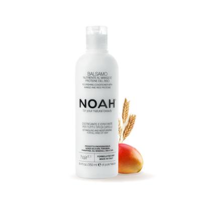 NOAH 2.1 Natural Nourishing Conditioner with Mango and Rice Proteins, Detangling & Moisturising Conditioner for All Kind of Hair, 250ml
