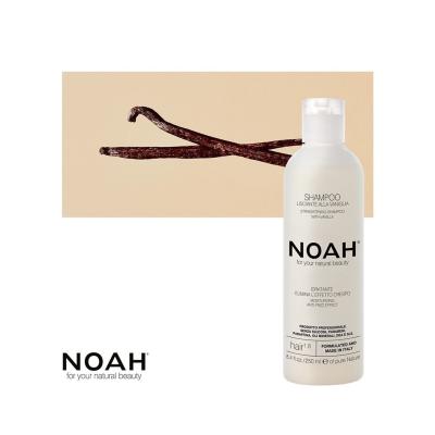 NOAH Natural Straightening Hair 1.8 Shampoo with Vanilla For Frizzy Hair with Moisturising Effect, 250ml