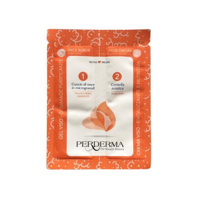 Perderma Korean Purifying Face Scrub + Revitalising and Nutrititve Cream 20g