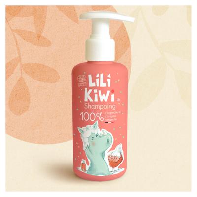 LiLiKiWi Ultra Gentle Baby Shampoo – 100% Natural, Tear-Free, Hypoallergenic & Moisturizing – Dermatologically Tested, Petroleum-Free, Detangling & Odour Control, Suitable from Birth, 150ml