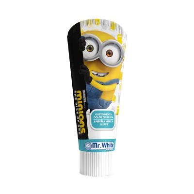 Minions Kids Toothpaste – Fresh Mint Flavour, Fluoride & Calcium for Strong Teeth, Cavity Protection & Healthy Gums, Sugar-Free & Safe for Ages 3+, 75ml