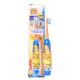 Minions Battery-Powered Toothbrush with Soft Vibrating Head, Comfortable Grip & Protective Cap – Perfect for Ages 4+, Includes 1 AA Battery