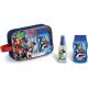 Marvel Avengers Kids Fragrance Gift Set – Natural Eau de Toilette (90ml), Gentle 2‑in‑1 Bubble Bath & Shampoo (200ml) & Travel Toiletry Bag