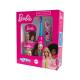 Barbie Dental Gift Set for Kids - Battery Powered Electric Toothbrush, Mint-Flavoured Toothpaste (75ml), Hair Clip Organizer with 6 Hair Clips & Multi-Purpose Beaker | Toothbrush Set for Girls Ages 4+