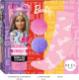 Barbie Bath Gift Set for Kids - 2-in-1 Shower Gel & Shampoo 240ml, Bath Bombs (2 x 55g), and Pink Barbie Socks